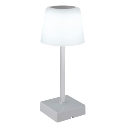 Globo - Lámpara de mesa regulable LED táctil LED/2W/5V 3000/4500/6500K 800 mAh plata