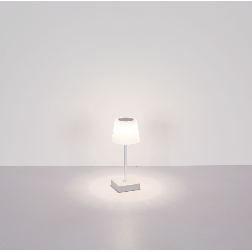 Globo - Lámpara de mesa regulable LED táctil LED/2W/5V 3000/4500/6500K 800 mAh blanco