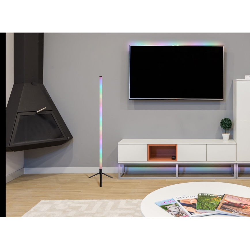 Globo - Lámpara de pie LED RGB regulable LED/7W/5V + control remoto