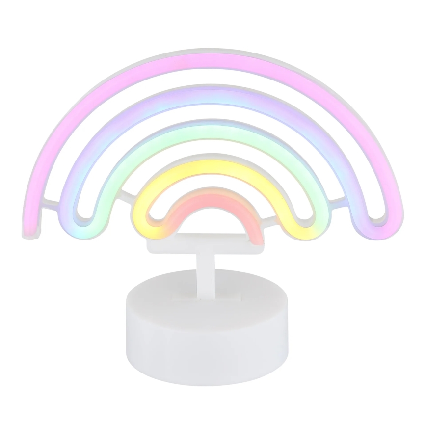 Globo 28063 - Decoración de mesa LED neón PELANGI LED/2W/3xAA arco iris