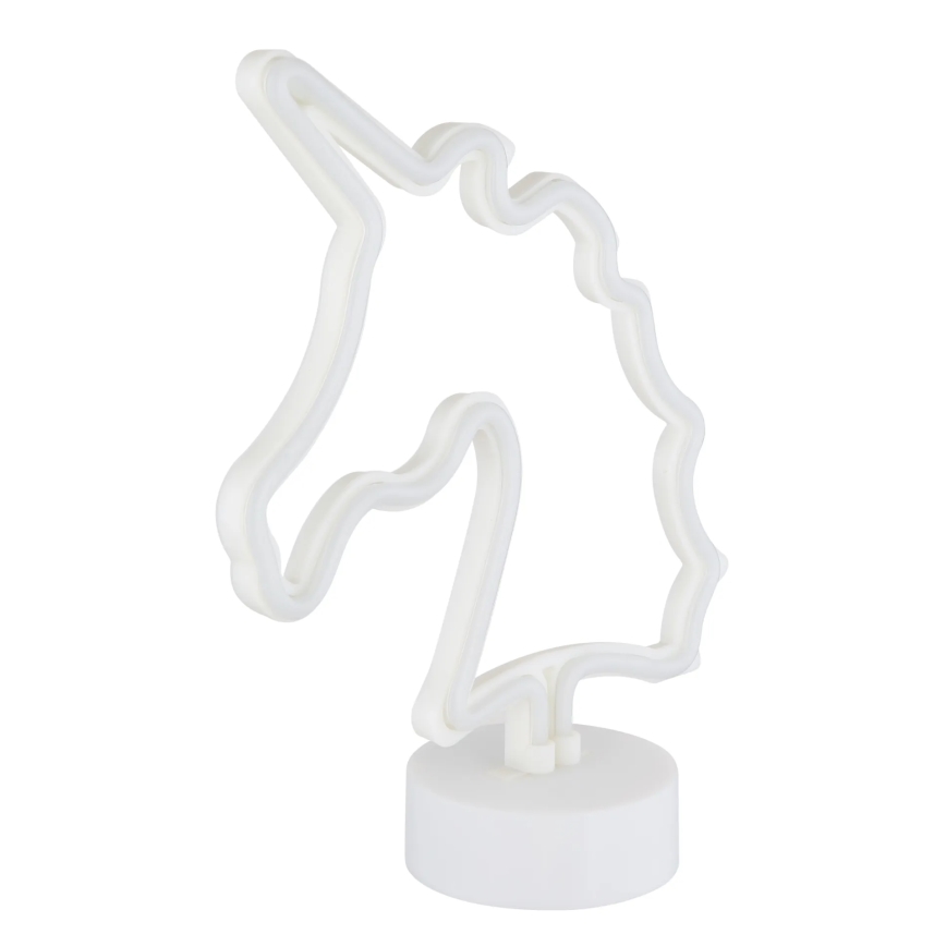 Globo - Decoración de mesa LED neón LED/2W/3xAA unicornio
