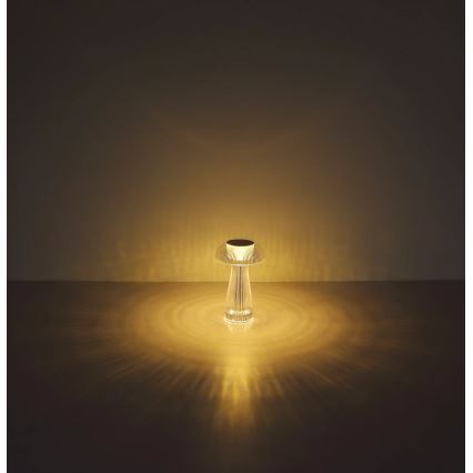 Globo - LED Lámpara de mesa recargable y regulable LED/1,5W/5V 800 mAh 2700K/4000K/6500K