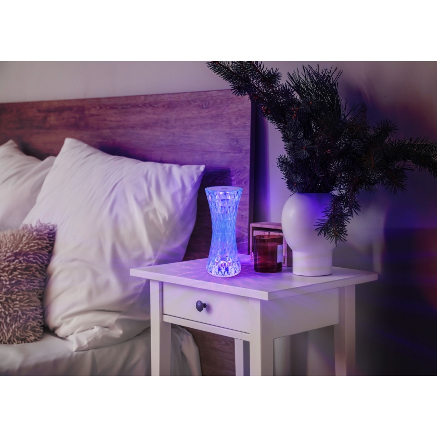 Globo - Lámpara de mesa táctil LED RGB LED/1W/5V 800 mAh
