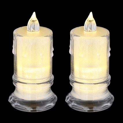 Globo - SET de 2 Velas LED LED/0,25W/3xLR1130