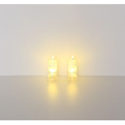 Globo - SET de 2 Velas LED LED/0,25W/3xLR1130