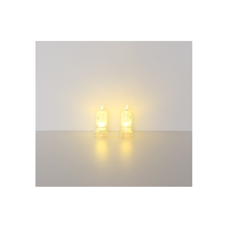 Globo - SET de 2 Velas LED LED/0,25W/3xLR1130