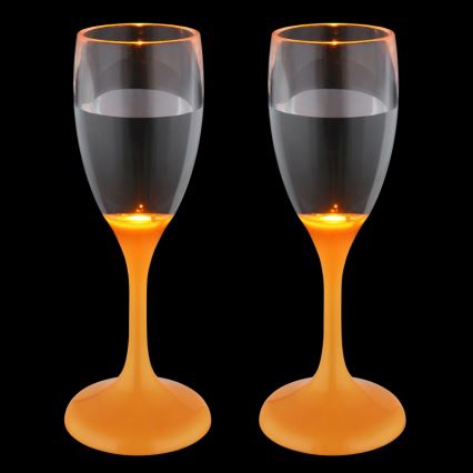 Globo - SET DE 2x Vaso LED LED/0,06W/2xCR2032