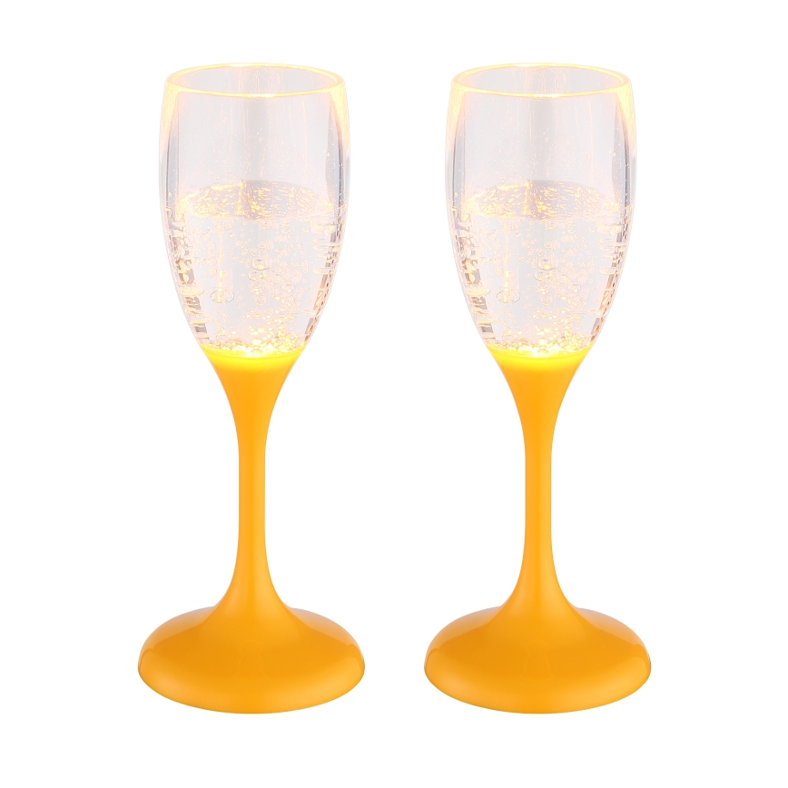 Globo - SET DE 2x Vaso LED LED/0,06W/2xCR2032