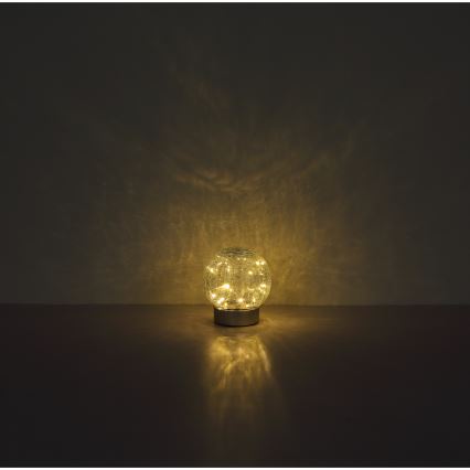 Globo - Lámpara de mesa decorativa LED recargable 25xLED/0,06W/5V 600 mAh IP44
