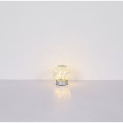 Globo - Lámpara de mesa decorativa LED recargable 25xLED/0,06W/5V 600 mAh IP44