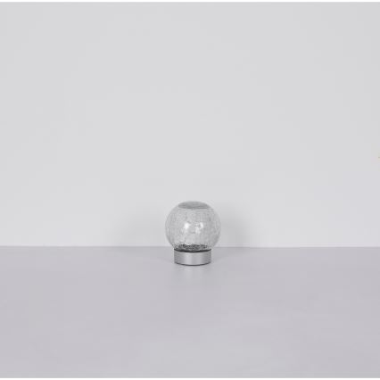 Globo - Lámpara de mesa decorativa LED recargable 25xLED/0,06W/5V 600 mAh IP44