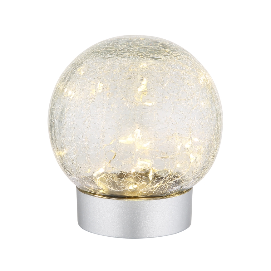Globo - Lámpara de mesa decorativa LED recargable 25xLED/0,06W/5V 600 mAh IP44