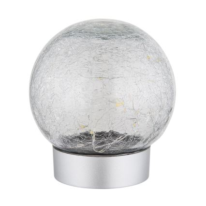Globo - Lámpara de mesa decorativa LED recargable 25xLED/0,06W/5V 600 mAh IP44