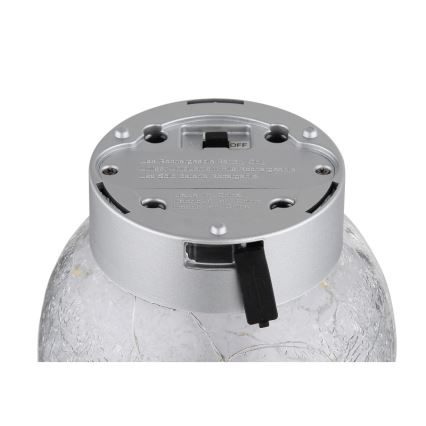 Globo - Lámpara de mesa decorativa LED recargable 25xLED/0,06W/5V 600 mAh IP44