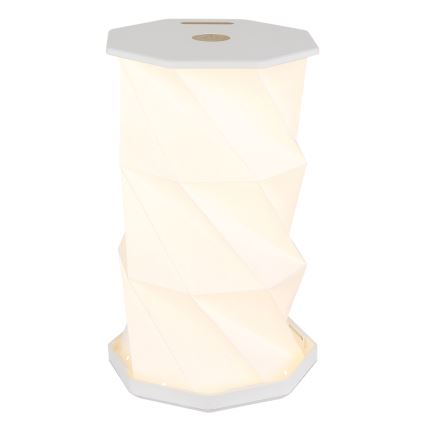 Globo - Lámpara de mesa LED recargable con control táctil regulable LED/1W/5V 2600/3500/4800K 800 mAh