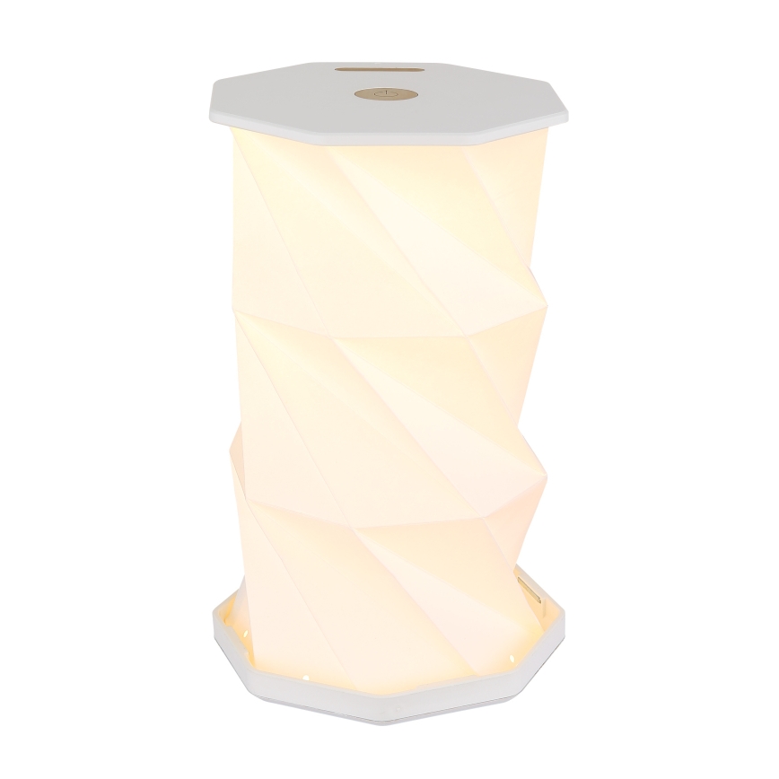 Globo - Lámpara de mesa LED recargable con control táctil regulable LED/1W/5V 2600/3500/4800K 800 mAh