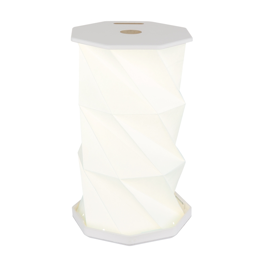 Globo - Lámpara de mesa LED recargable con control táctil regulable LED/1W/5V 2600/3500/4800K 800 mAh