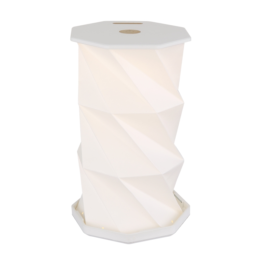 Globo - Lámpara de mesa LED recargable con control táctil regulable LED/1W/5V 2600/3500/4800K 800 mAh