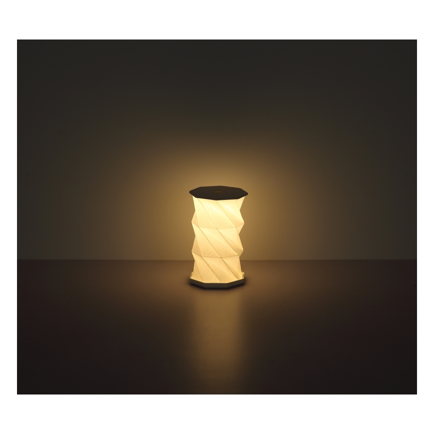 Globo - Lámpara de mesa LED recargable con control táctil regulable LED/1W/5V 2600/3500/4800K 800 mAh