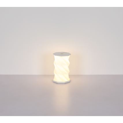 Globo - Lámpara de mesa LED recargable con control táctil regulable LED/1W/5V 2600/3500/4800K 800 mAh