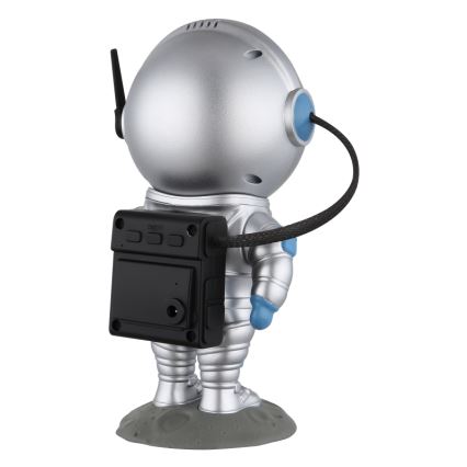 Globo - Lámpara de mesa LED RGB LED/4,5W/5V astronauta plateada
