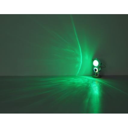 Globo - Lámpara de mesa LED RGB LED/6W/5V astronauta blanca