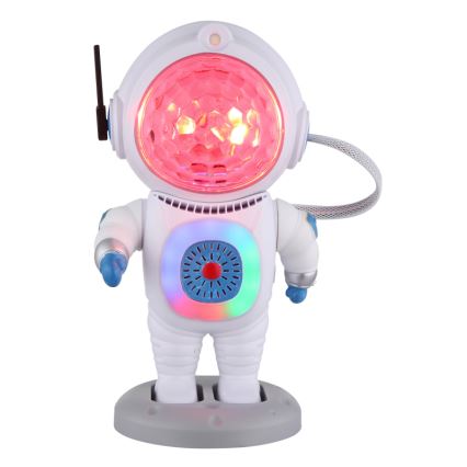 Globo - LED RGB Lámpara de mesa LED/6W/5V astronauta blanco