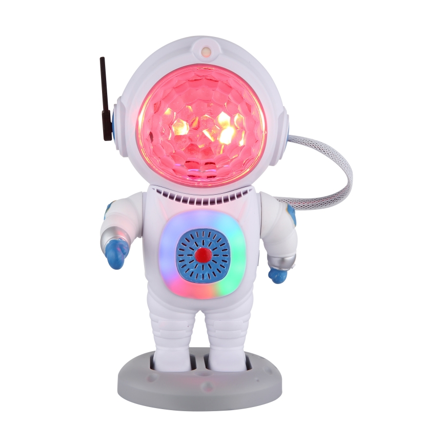 Globo - LED RGB Lámpara de mesa LED/6W/5V astronauta blanco