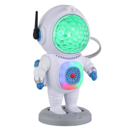 Globo - LED RGB Lámpara de mesa LED/6W/5V astronauta blanco