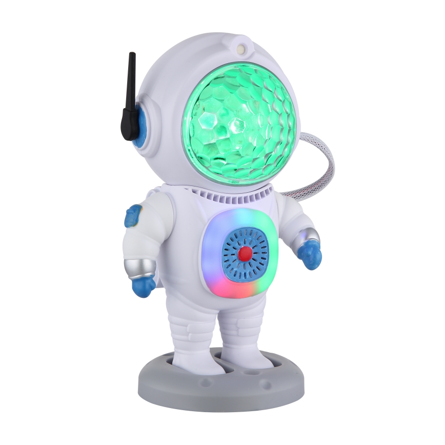 Globo - LED RGB Lámpara de mesa LED/6W/5V astronauta blanco