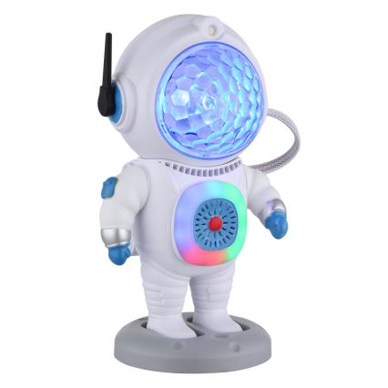 Globo - LED RGB Lámpara de mesa LED/6W/5V astronauta blanco