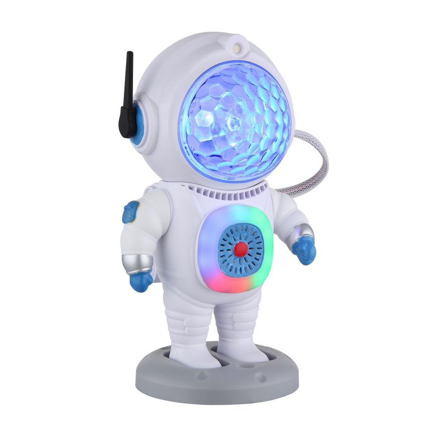 Globo - LED RGB Lámpara de mesa LED/6W/5V astronauta blanco