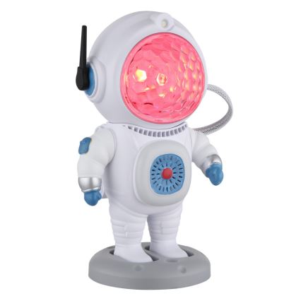 Globo - LED RGB Lámpara de mesa LED/6W/5V astronauta blanco