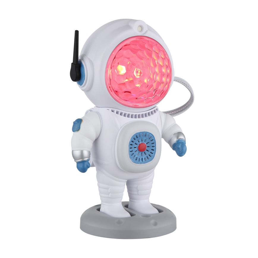 Globo - LED RGB Lámpara de mesa LED/6W/5V astronauta blanco