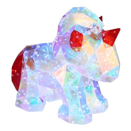Globo - LED Decoración de mesa LED/3W/5V USB unicornio