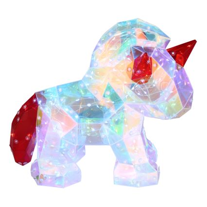 Globo - LED Decoración de mesa LED/3W/5V USB unicornio