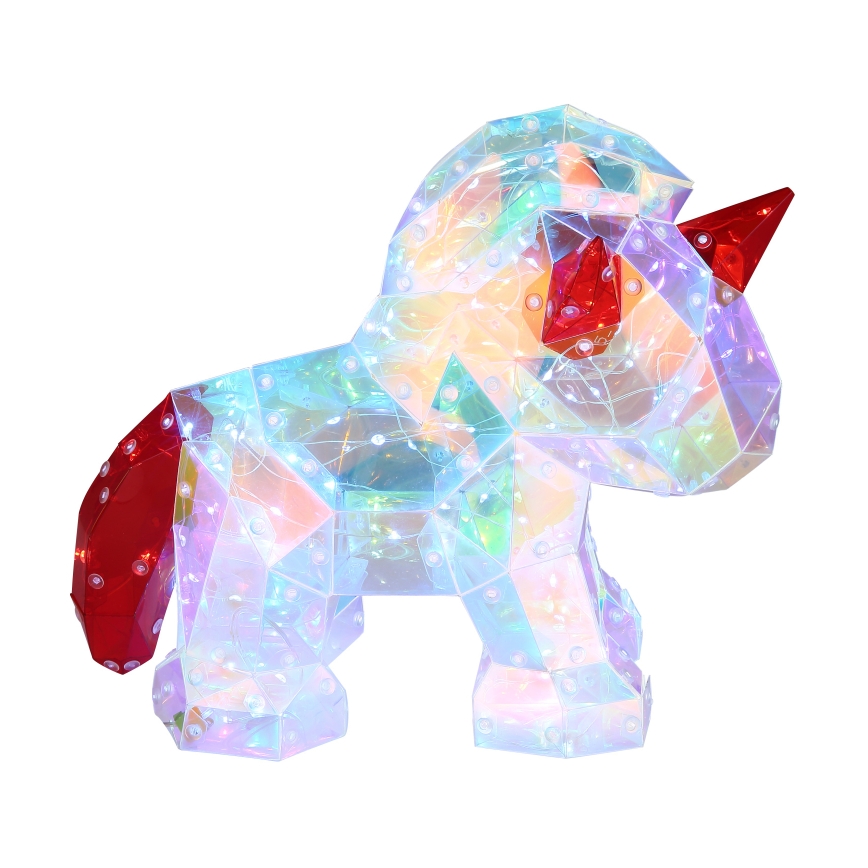 Globo - LED Decoración de mesa LED/3W/5V USB unicornio