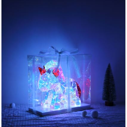 Globo - LED Decoración de mesa LED/3W/5V USB unicornio