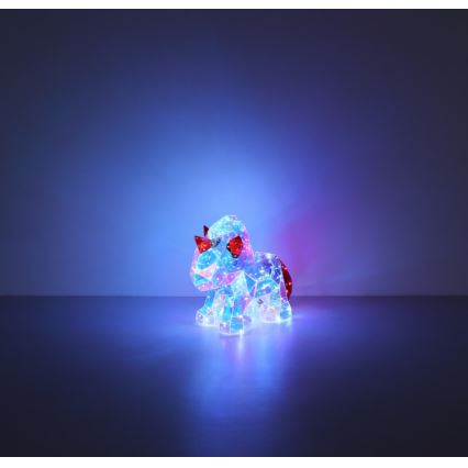 Globo - LED Decoración de mesa LED/3W/5V USB unicornio