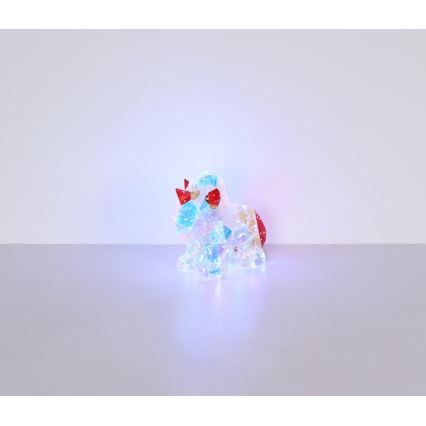 Globo - LED Decoración de mesa LED/3W/5V USB unicornio