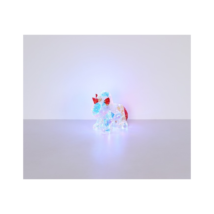 Globo - LED Decoración de mesa LED/3W/5V USB unicornio