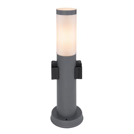 Globo 3158AK - Lámpara de exterior con 2 enchufes BOSTON 1xE27/23W/230V IP44