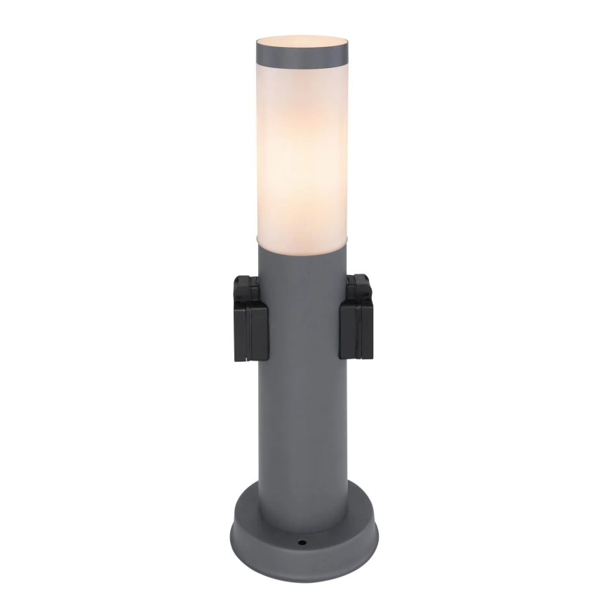 Globo 3158AK - Lámpara de exterior con 2 enchufes BOSTON 1xE27/23W/230V IP44