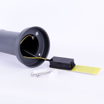 Globo - Lámpara exterior con sensor 1xE27/15W/230V 45 cm IP44