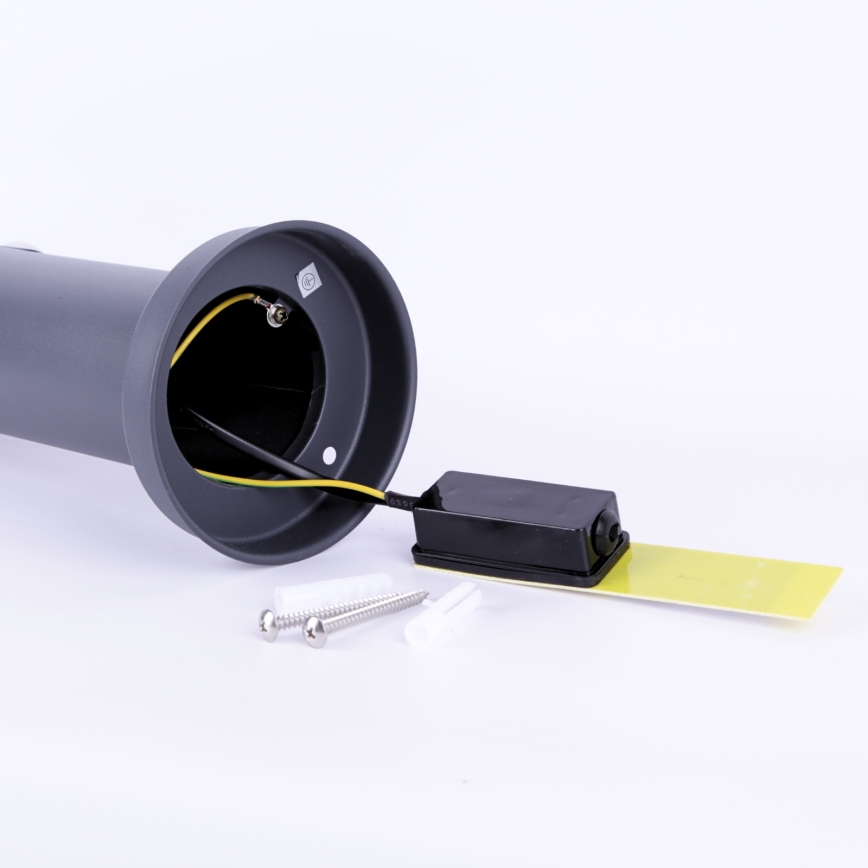 Globo - Lámpara exterior con sensor 1xE27/15W/230V 45 cm IP44