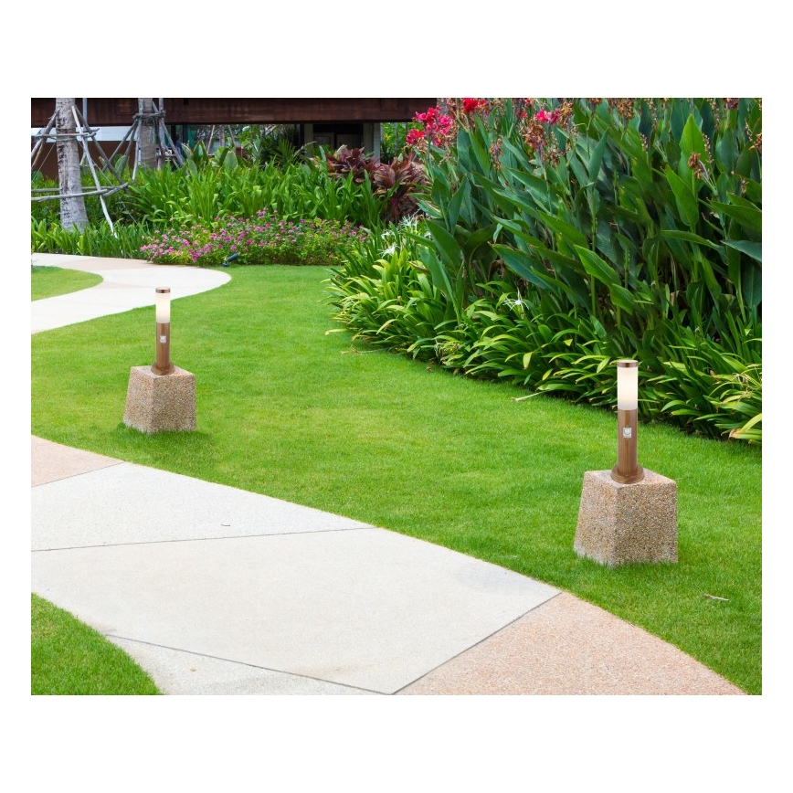 Globo - Lámpara exterior con sensor 1xE27/15W/230V 45 cm IP44