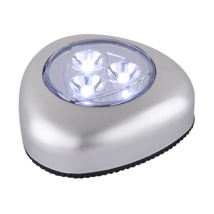 GLOBO 31909 - Luz nocturna LED de orientación FLASHLIGHT 4xLED/0,21W/3xMicro (AAA)1,5V