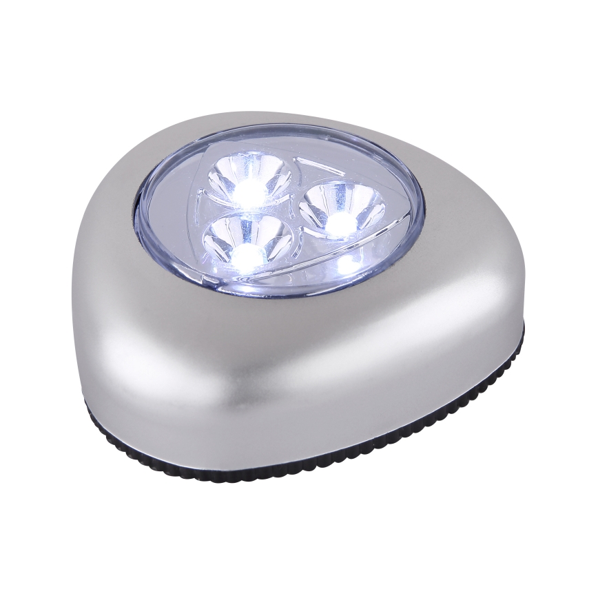 GLOBO 31909 - Luz nocturna LED de orientación FLASHLIGHT 4xLED/0,21W/3xMicro (AAA)1,5V