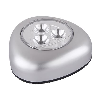 GLOBO 31909 - Luz nocturna LED de orientación FLASHLIGHT 4xLED/0,21W/3xMicro (AAA)1,5V