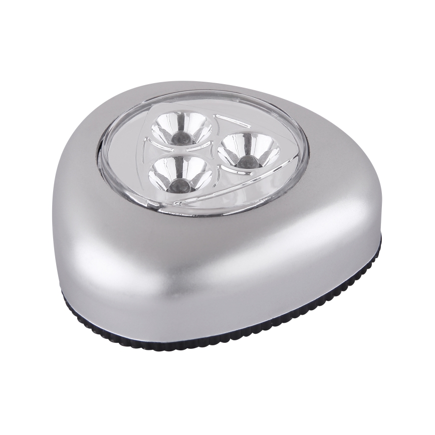 GLOBO 31909 - Luz nocturna LED de orientación FLASHLIGHT 4xLED/0,21W/3xMicro (AAA)1,5V